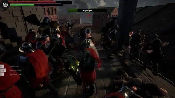 Пример визуального стиля и графики игры The Rebellion