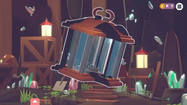 Пример визуального стиля и графики игры The Shape of Things