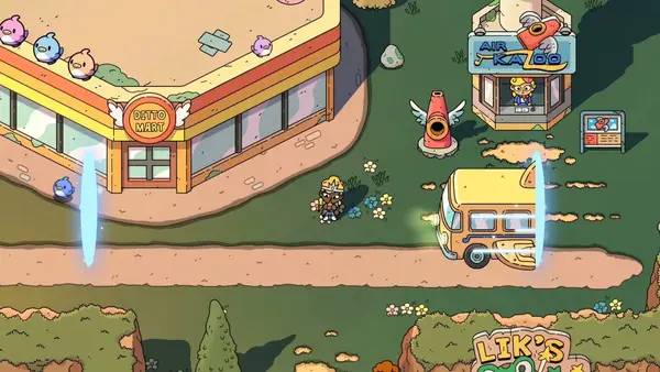 Пример визуального стиля и графики игры The Swords of Ditto  Mormo's Curse