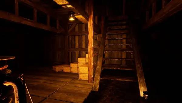 Пример визуального стиля и графики игры The Thief In The Dark