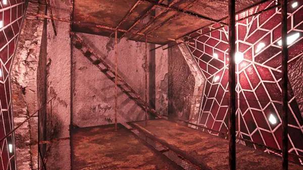 Пример визуального стиля и графики игры The Trap Remastered