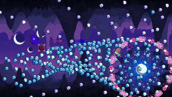 Пример визуального стиля и графики игры The Void Rains Upon Her Heart