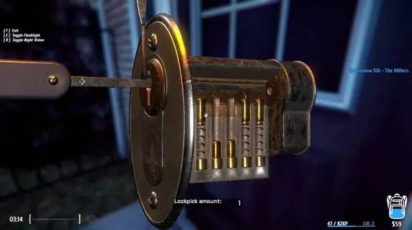 Пример визуального стиля и графики игры Thief Simulator