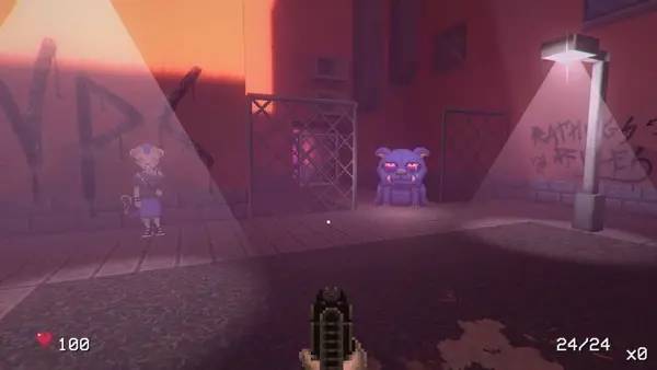 Пример визуального стиля и графики игры This Strange Realm Of Mine