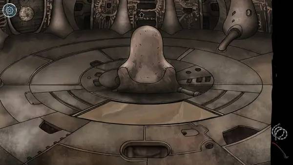 Пример визуального стиля и графики игры Through Abandoned The Refuge