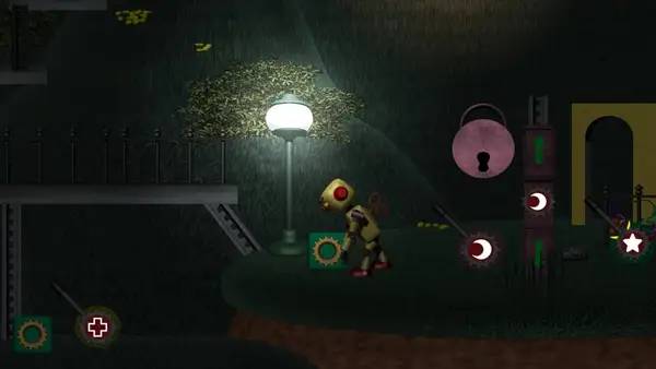 Пример визуального стиля и графики игры Time Keeper