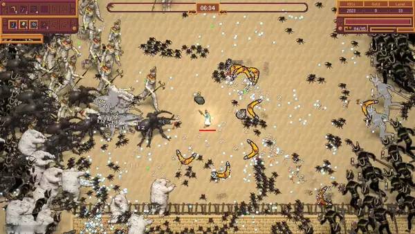 Пример визуального стиля и графики игры Time Survivors Chapter 0