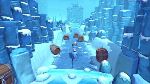 Пример визуального стиля и графики игры Tiny Hands Adventure