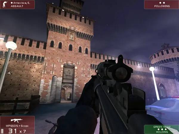 Пример визуального стиля и графики игры Tom Clancy's Rainbow Six 3 Gold