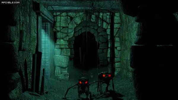 Пример визуального стиля и графики игры Tomb of Zojir  Last Half of Darkness