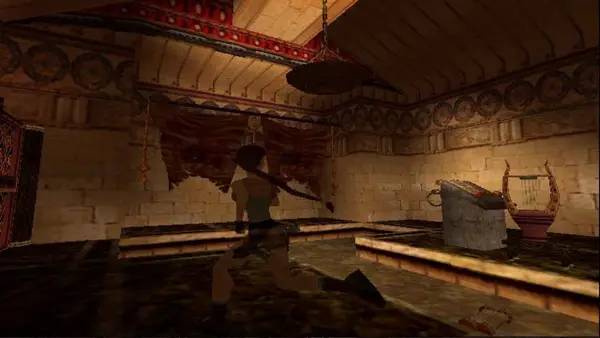 Пример визуального стиля и графики игры Tomb Raider 4  The Last Revelation