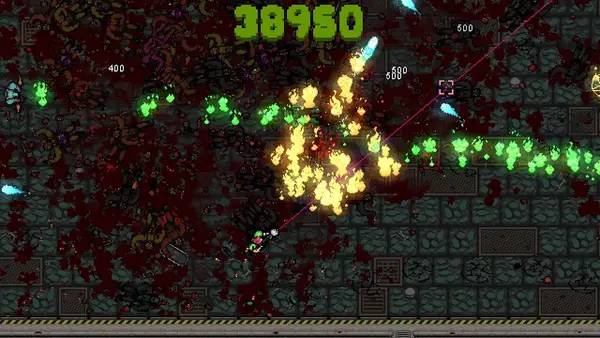 Пример визуального стиля и графики игры Tormentor X Punisher