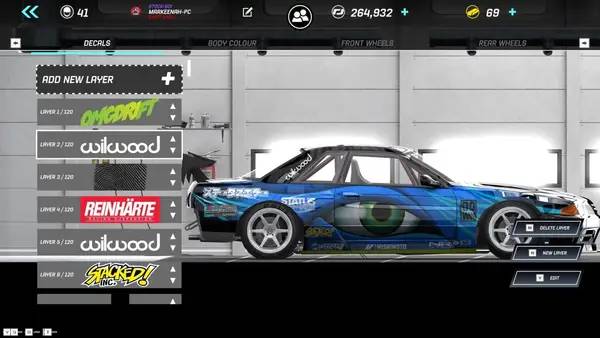 Пример визуального стиля и графики игры Torque Drift