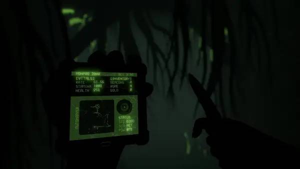 Пример визуального стиля и графики игры TOXICANT