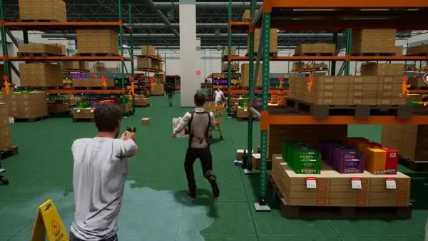 Пример визуального стиля и графики игры TP Royale