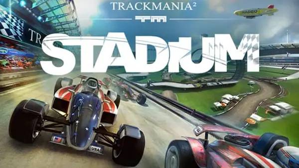 Пример визуального стиля и графики игры TrackMania 2 Stadium