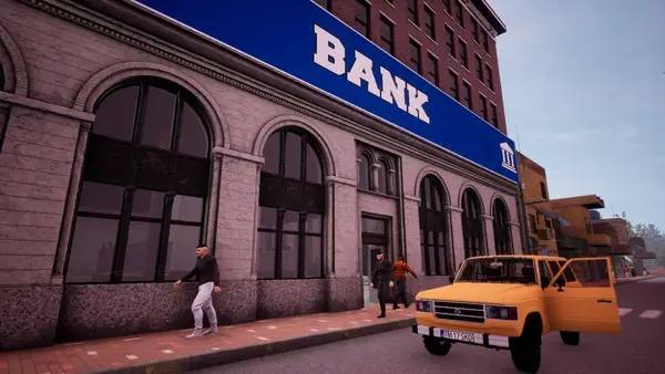 Пример визуального стиля и графики игры Trader Life Simulator