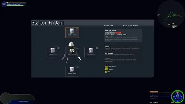 Пример визуального стиля и графики игры Transcendence