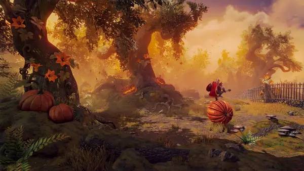 Пример визуального стиля и графики игры Trine 4 The Nightmare Prince