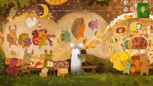 Пример визуального стиля и графики игры Tukoni Forest Keepers