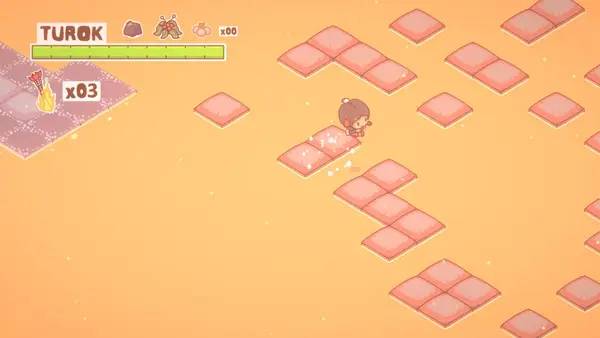 Пример визуального стиля и графики игры Turok Escape from Lost Valley