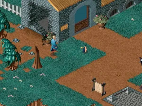 Пример визуального стиля и графики игры Twinsen's Little Big Adventure Classic