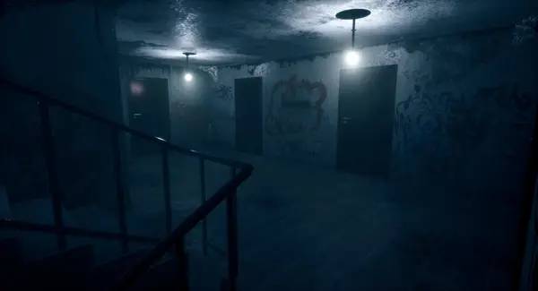 Пример визуального стиля и графики игры Typical Nightmare