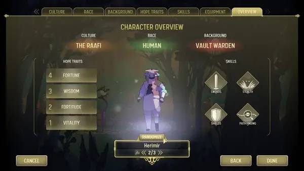 Пример визуального стиля и графики игры Unexplored 2  The Wayfarer's Legacy