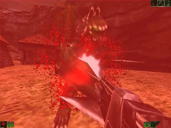 Пример визуального стиля и графики игры Unreal Mission Pack  Return to Na Pali
