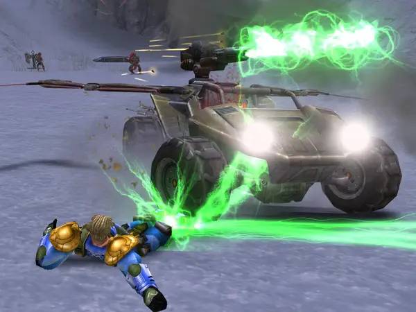 Пример визуального стиля и графики игры Unreal Tournament 2004  Editor's Choice Edition