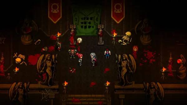 Пример визуального стиля и графики игры Vampires Dawn 3 - The Crimson Realm