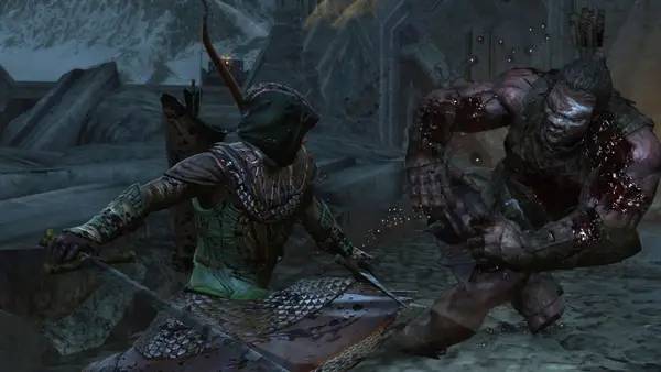 Пример визуального стиля и графики игры Властелин колец  Война на севере (игра)