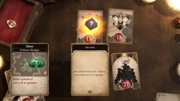 Пример визуального стиля и графики игры Voice of Cards  The Beasts of Burden