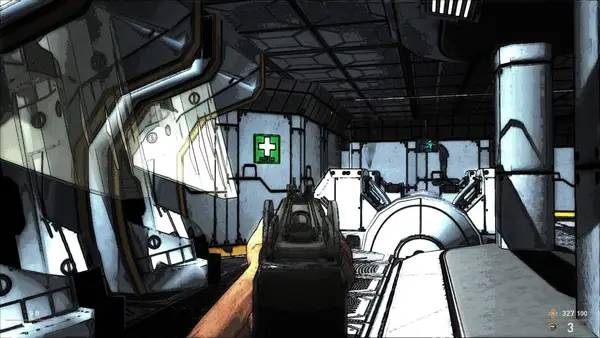 Пример визуального стиля и графики игры Voltage