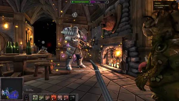 Пример визуального стиля и графики игры War for the Overworld