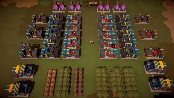 Пример визуального стиля и графики игры Wasted World