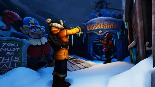 Пример визуального стиля и графики игры We Were Here Expeditions  The FriendShip