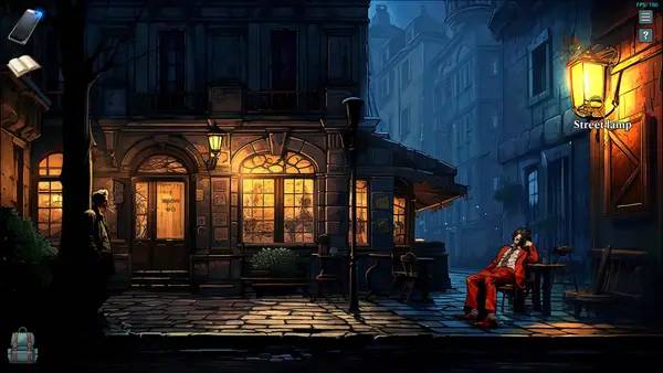 Пример визуального стиля и графики игры Whispers of Prague  The Executioner's Last Cut