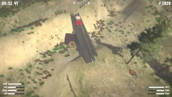 Пример визуального стиля и графики игры Wildland