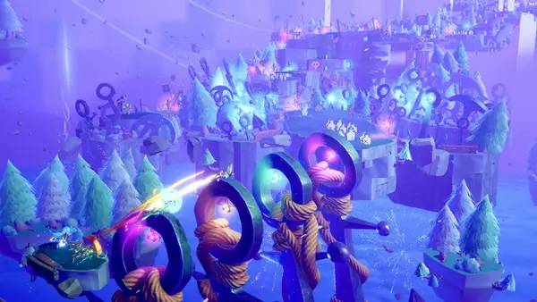 Пример визуального стиля и графики игры Windblown