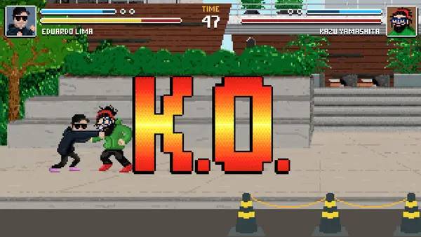 Пример визуального стиля и графики игры WKSP Rumble