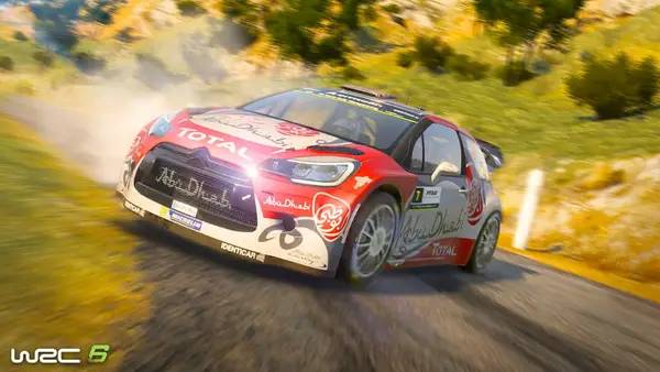 Пример визуального стиля и графики игры WRC 6 FIA World Rally Championship