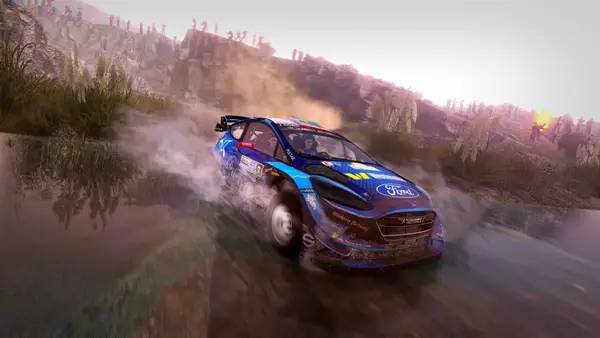Пример визуального стиля и графики игры WRC 8 FIA World Rally Championship