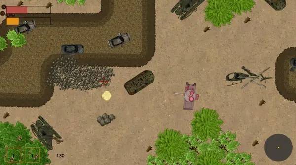 Пример визуального стиля и графики игры Wunderwaffe