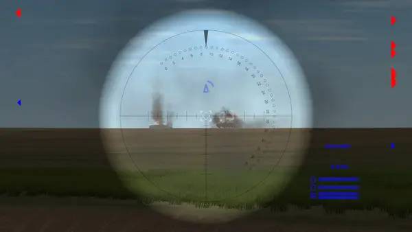 Пример визуального стиля и графики игры WWII Tanks Battlefield