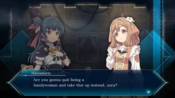 Пример визуального стиля и графики игры YOHANE THE PARHELION -BLAZE in the DEEPBLUE-