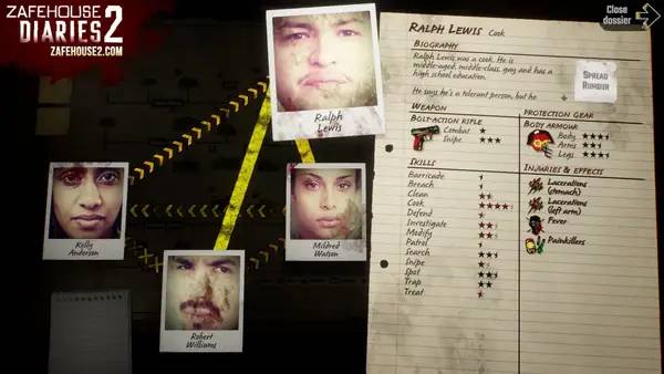 Пример визуального стиля и графики игры Zafehouse Diaries 2