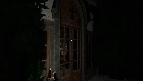 Пример визуального стиля и графики игры Zemblanity