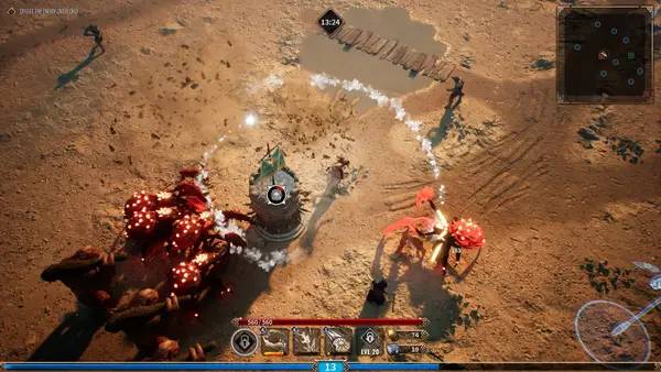 Процесс взаимодействия с другими участниками Achilles Survivor