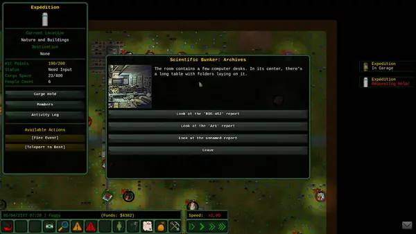 Процесс взаимодействия с другими участниками After the Collapse